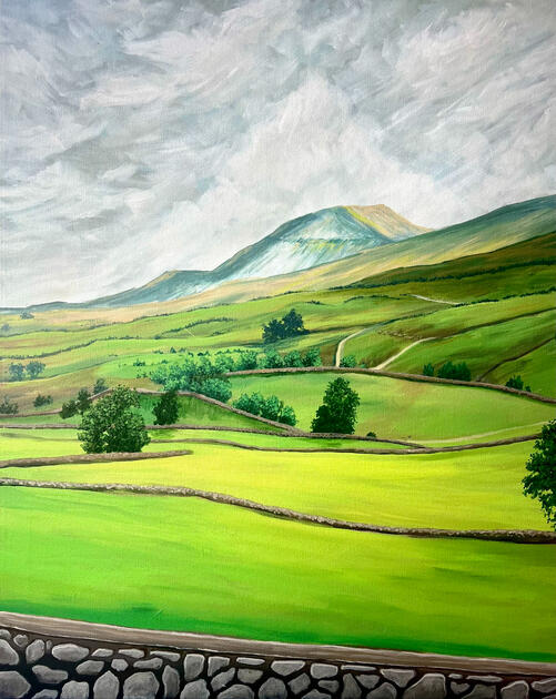 Outside | Acrylic on Canvas | 2025