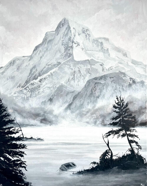 Noir | Acrylic on Canvas | 2024