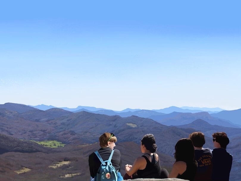 Hike | Digital Drawing | 2023