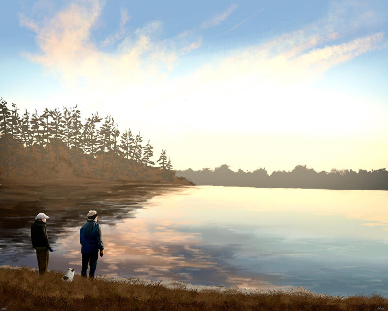 Reflection | Digital Drawing | 2024