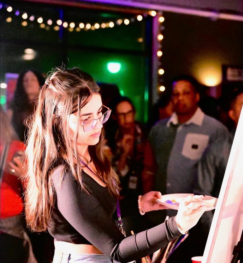 Art Battle March 2025 Finalist
